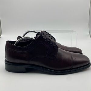 Cole Haan Men Size 11 Dress Shoes Brown Leather Oxford Casual Cap Toe India